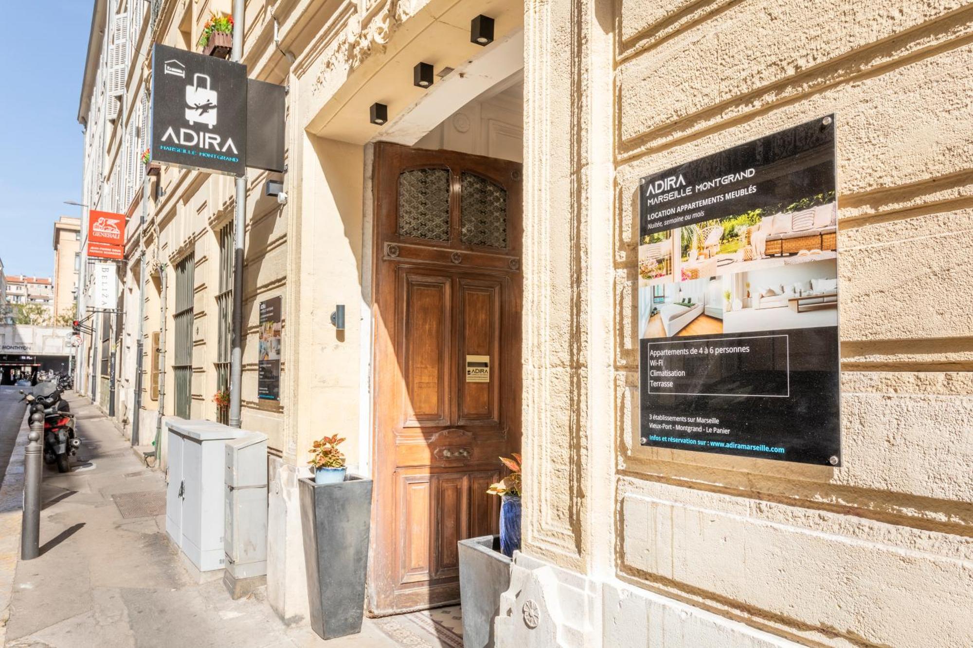 Adira Marseille Montgrand 2 Etoiles Lägenhet Exteriör bild